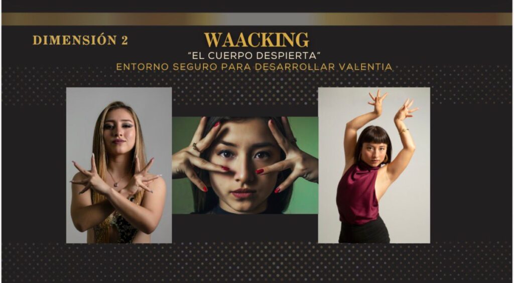 2 Dimensiones: Diosas de Luz + Waacking